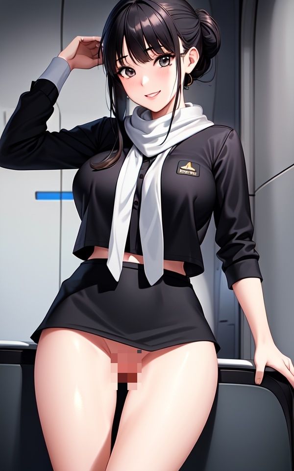 サンプル画像2:淫乱国際空港072便(美女図鑑) [d_369072]