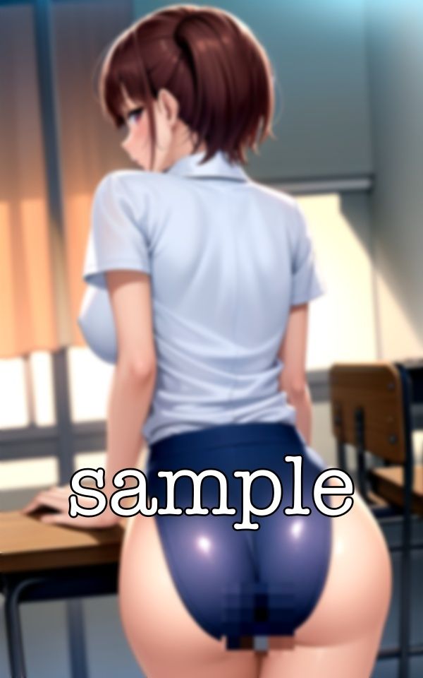 サンプル画像4:生着替え中の教室！体育の授業前にJKの着替えを覗いてみたら・・・(激安変態仮面) [d_369125]