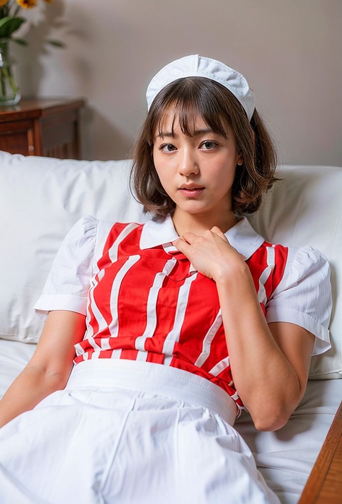 サンプル画像1:コスプレ天国〜ウェイトレス 編 vol.2(働く女性) [d_369145]