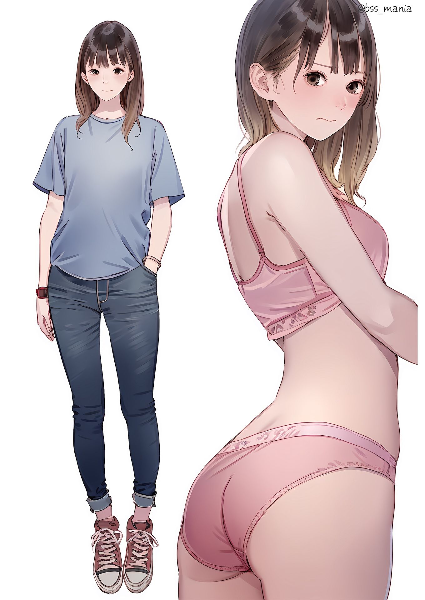 サンプル画像5:清純派っぽい女子大生の普段の下着(くやシコ（悔しいけどシコシコ）) [d_369152]