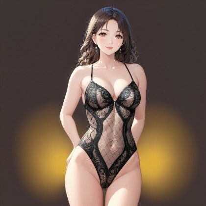 サンプル画像1:「母性熟女」KnitMomのイラスト集，R18アート作品(KnitMom) [d_369198]