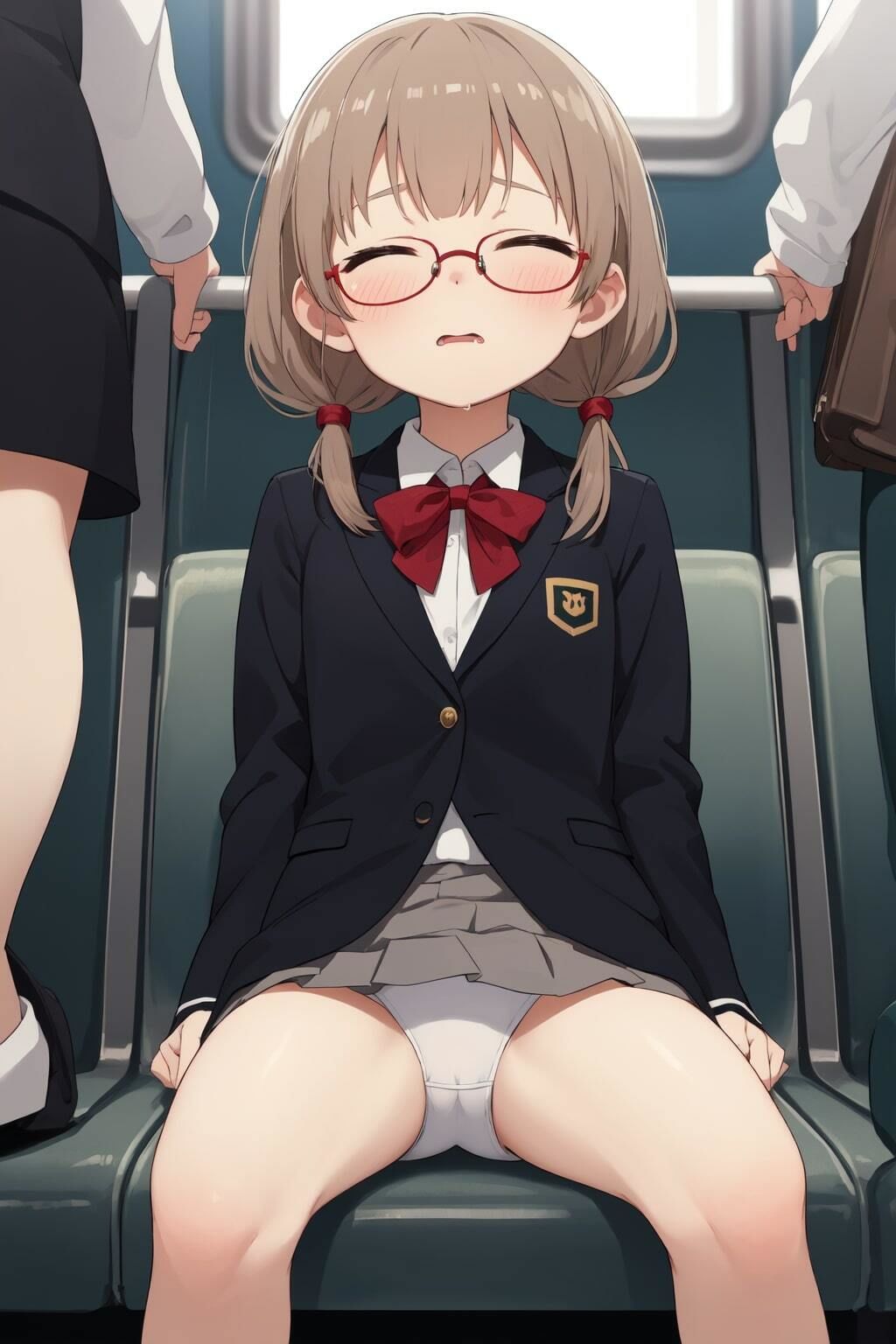 サンプル画像5:居眠り女子盗撮日誌(Neue-Studio) [d_369204]