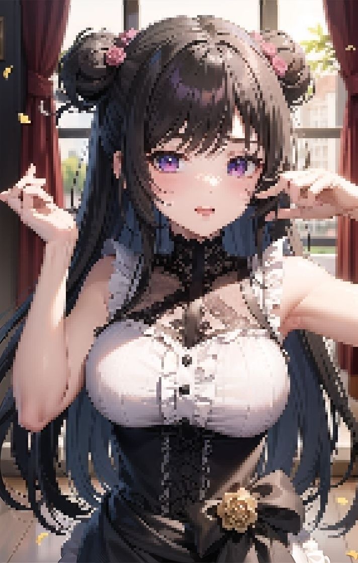 サンプル画像1:人気絶頂のアイドルはセックスでも絶頂しまくりっ！(発射2秒前) [d_369222]