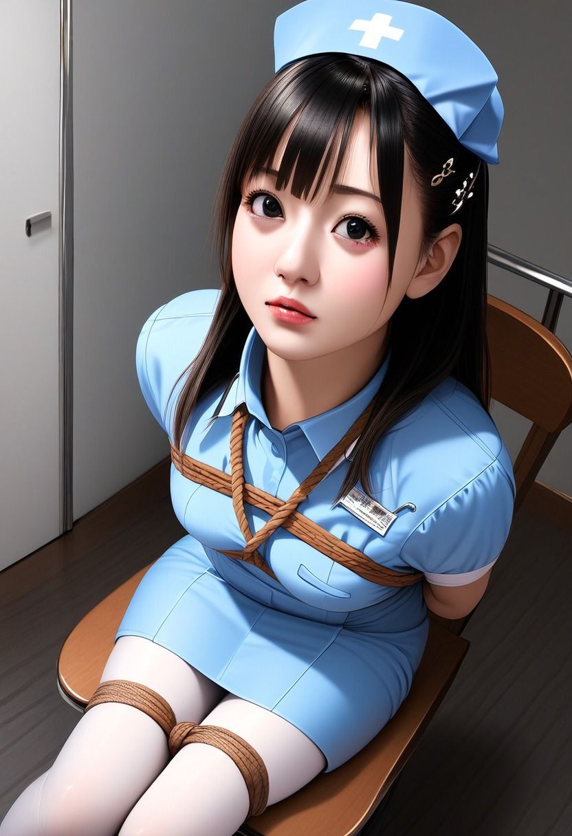 サンプル画像2:今日もまた縛られちゃいました〜ナース編〜(くろねこ倶楽部) [d_369314]