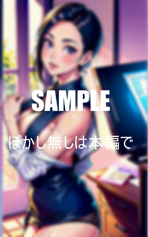 サンプル画像4:いやらし過ぎる美熟女OLたちオフィス内でも欲求不満大爆発男が欲しくて火照った体で誘惑しまくる淫乱秘部(Pサークル) [d_369403]