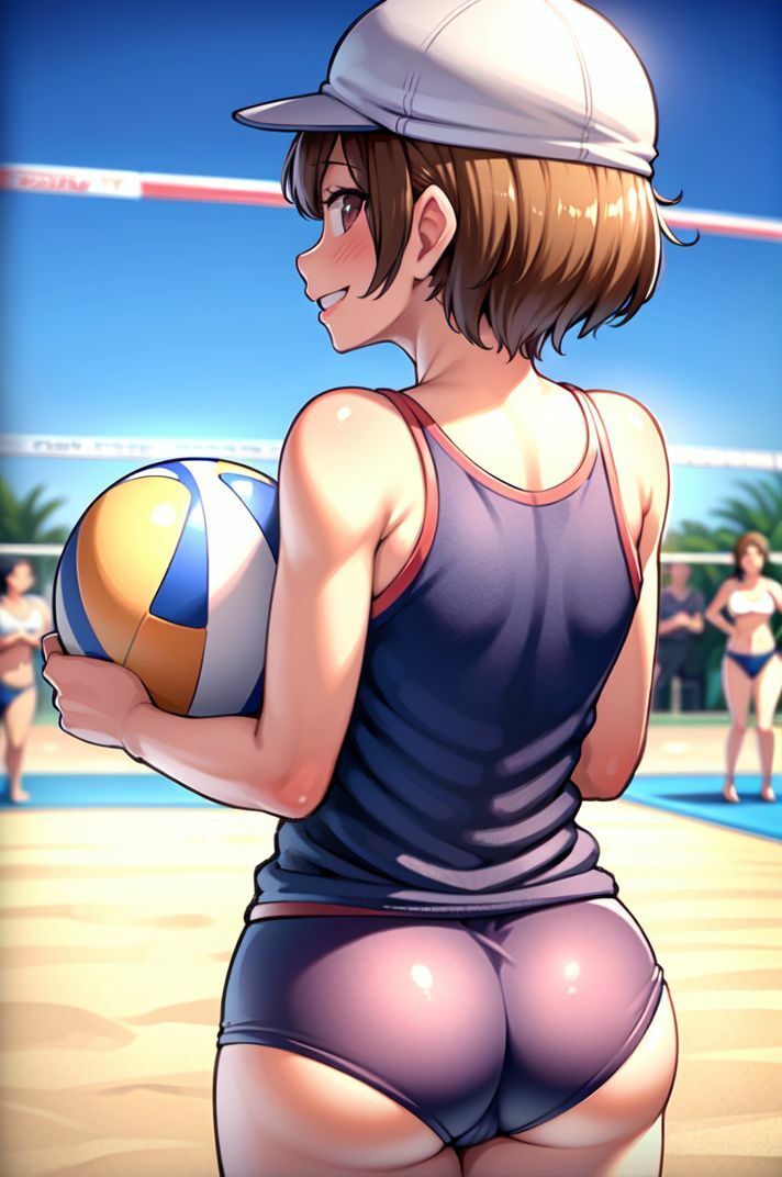 サンプル画像2:真夏のビッチバレー(やらシコ) [d_369426]