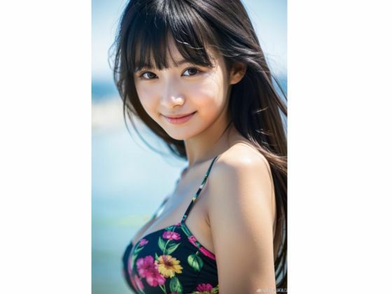 サンプル画像1:幼なじみAI美女vol.1(いちごみるく) [d_369473]