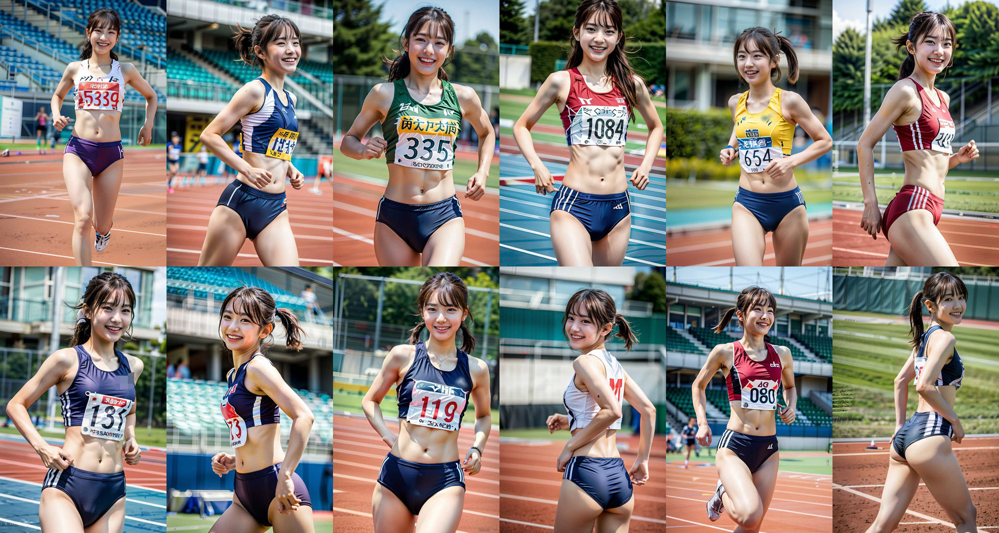 サンプル画像4:アスリート陸上女子 〜厳選美少女限定〜 114p(SakuraBooks) [d_369482]