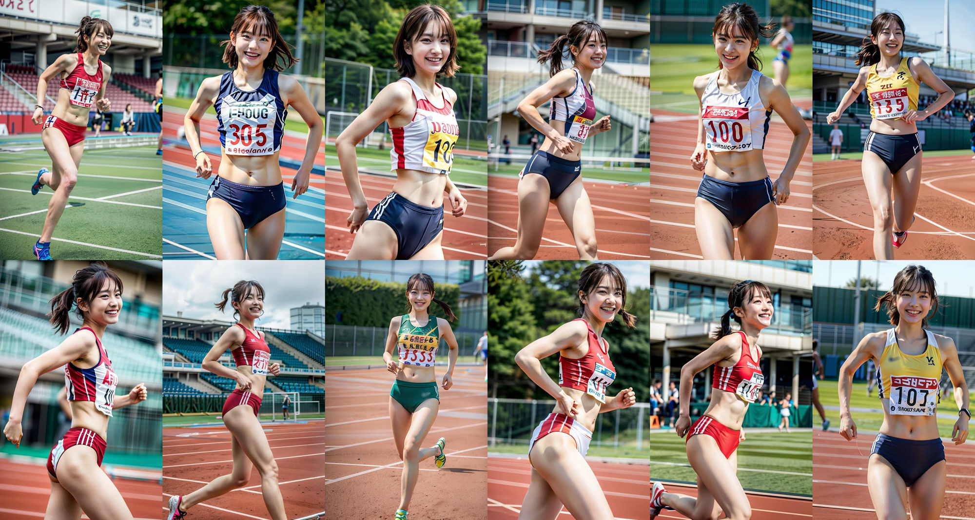 アスリート陸上女子 〜厳選美少女限定〜 114pのサンプル画像 6