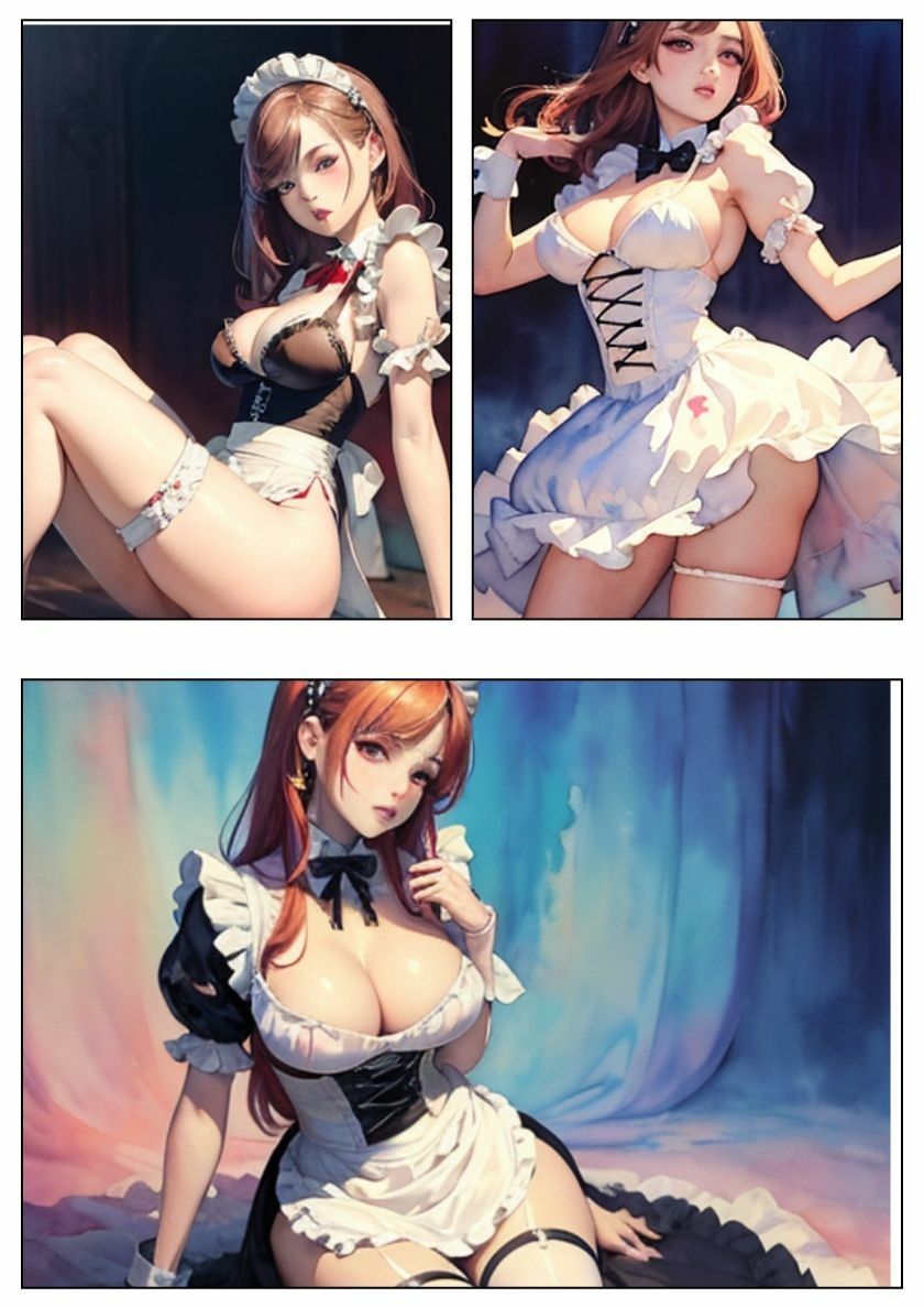 サンプル画像5:AIメイド写真集(ドМ変態紳士帝国Z) [d_369502]