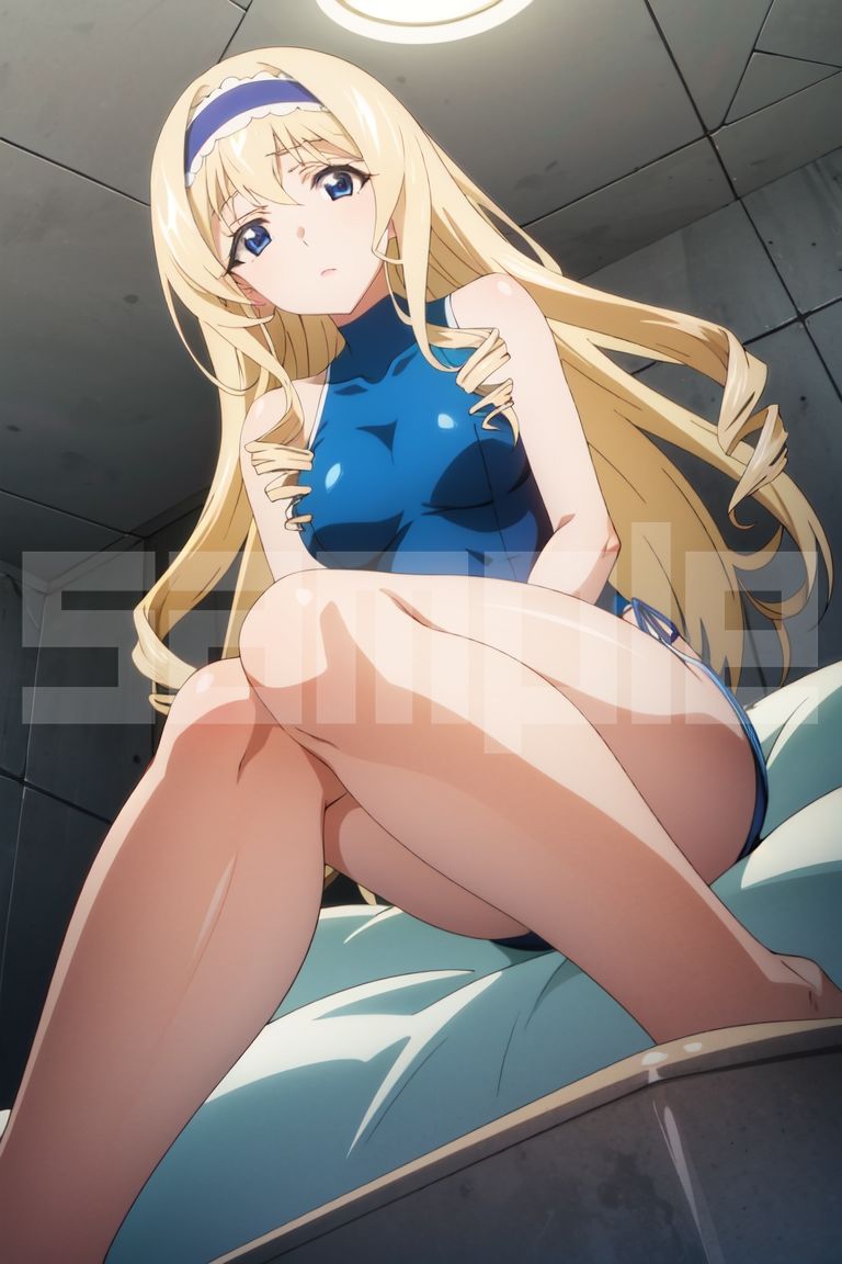 サンプル画像3:セシリアの夜伽 パイロットスーツ接待編(排便量管理人) [d_369512]