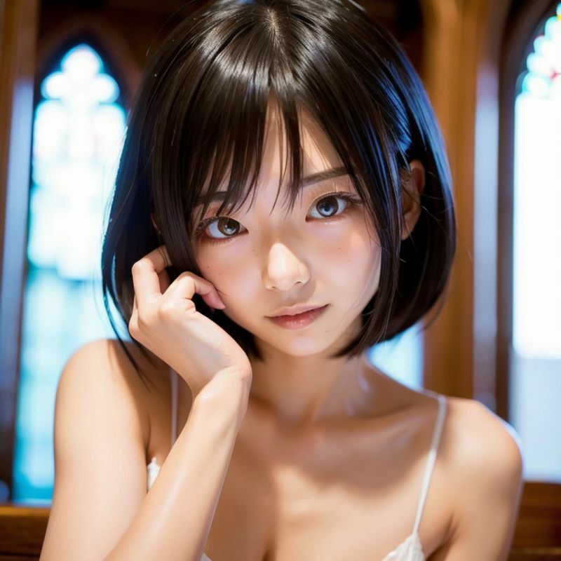 サンプル画像2:純白なわたし 結婚しよう(柴崎莉子) [d_369518]