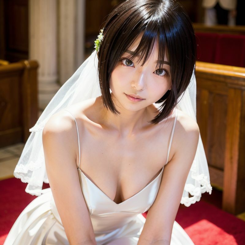サンプル画像3:純白なわたし 結婚しよう(柴崎莉子) [d_369518]