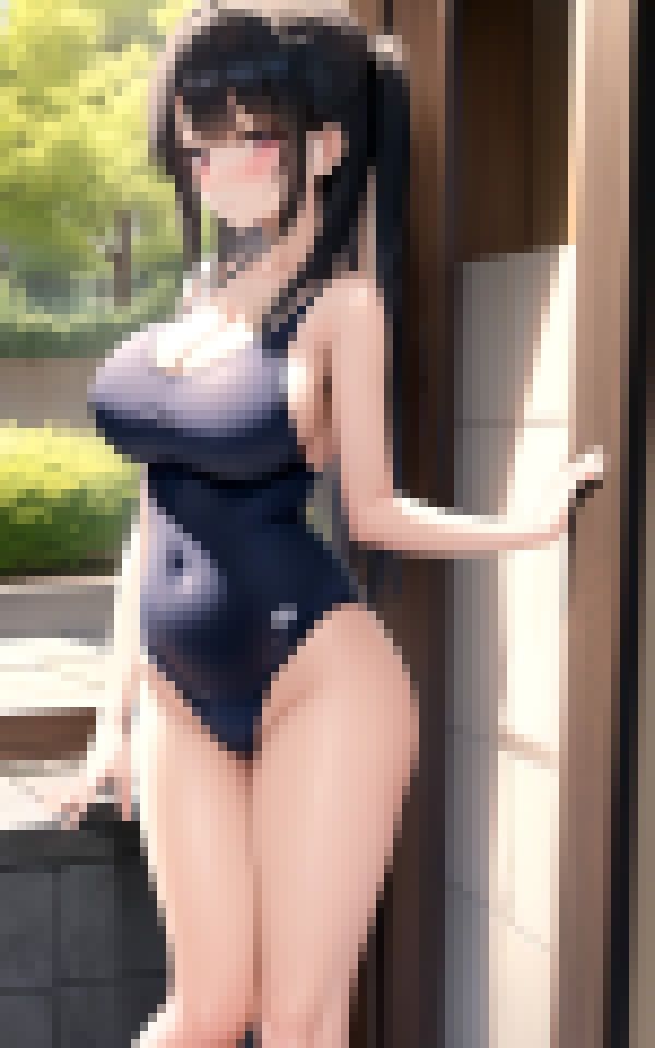 サンプル画像6:ロリ巨乳ビッチ！童顔の姉はプールで男子を誘惑ぱふぱふ(インフォエロティカ) [d_369534]