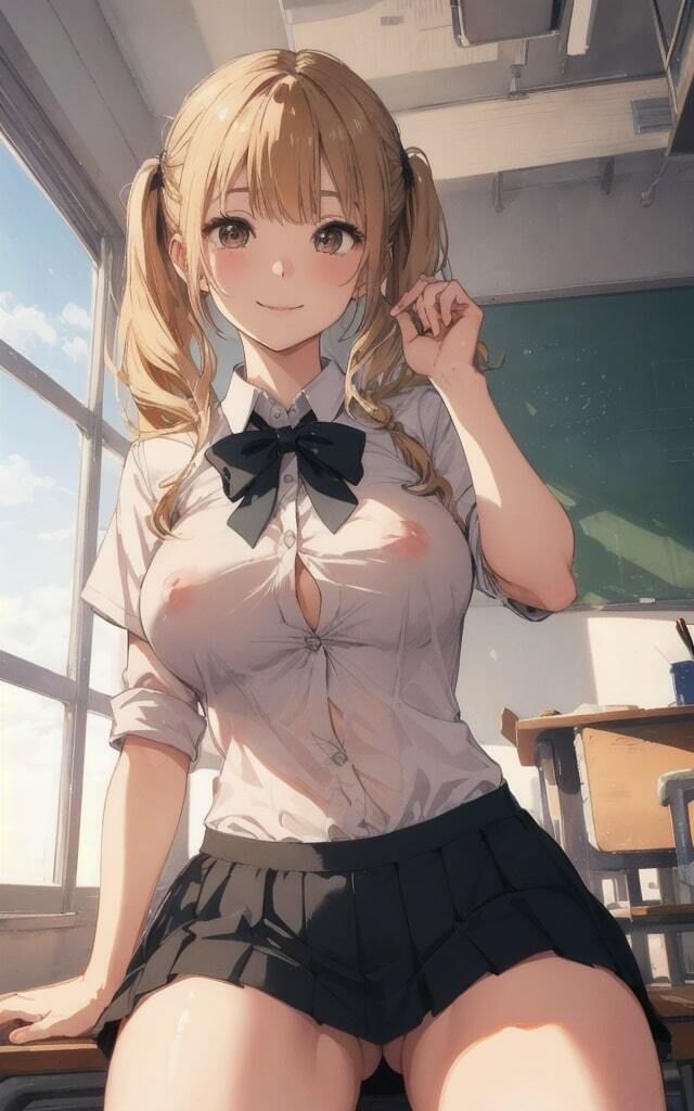 サンプル画像5:爆乳！女子〇生 3(わくわくAI組) [d_369561]