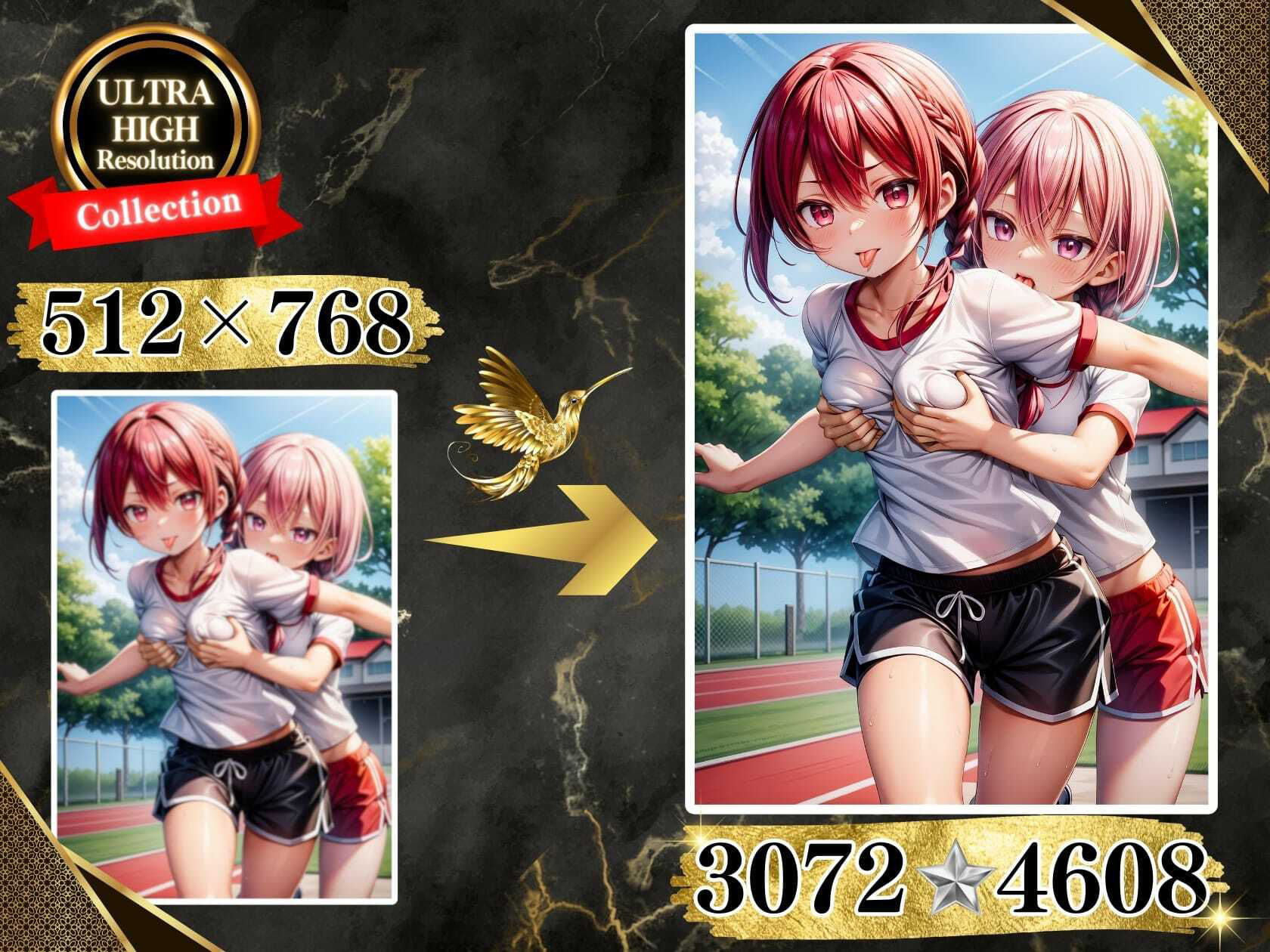 サンプル画像4:秘部を見せたがる痴女学園？【4K高画質】(キングオブエロ) [d_369595]