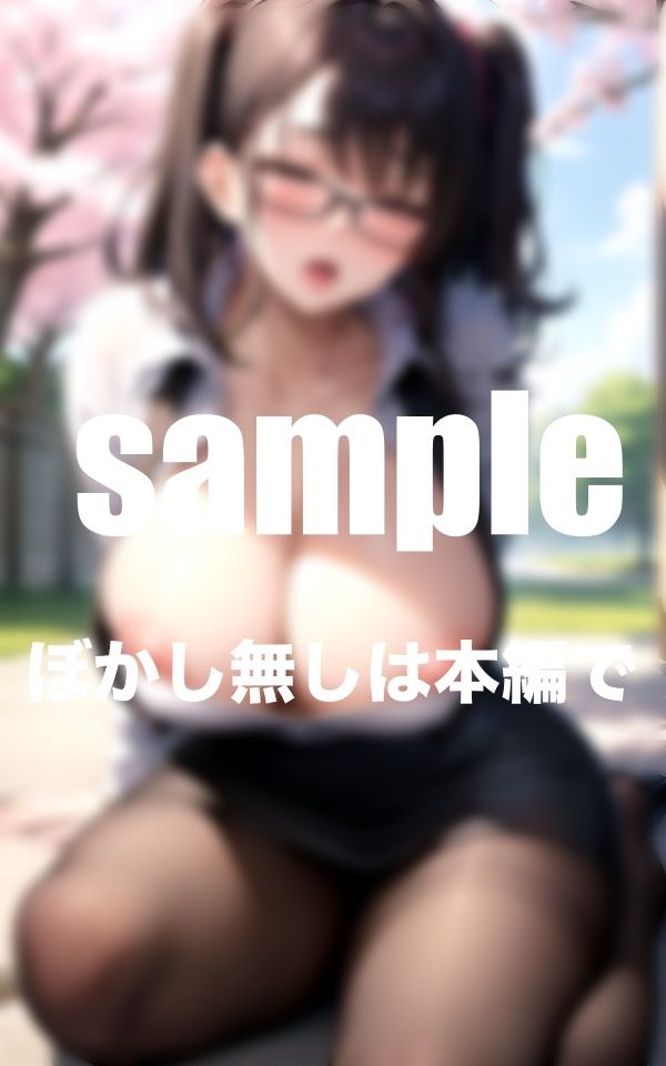 サンプル画像2:職場の後輩と営業外回り中に野外H爆乳鷲掴み(AI.load) [d_369682]