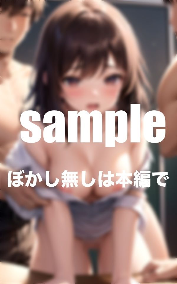 サンプル画像1:私のクラスは毎日休み時間に大乱交 だってしたくなっちゃんだもん！(美少女.com) [d_369688]