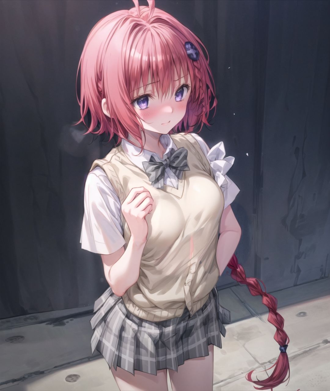 サンプル画像1:美少女たちのひととき・黒〇芽亜（ToLOVEる）(Aark) [d_369777]