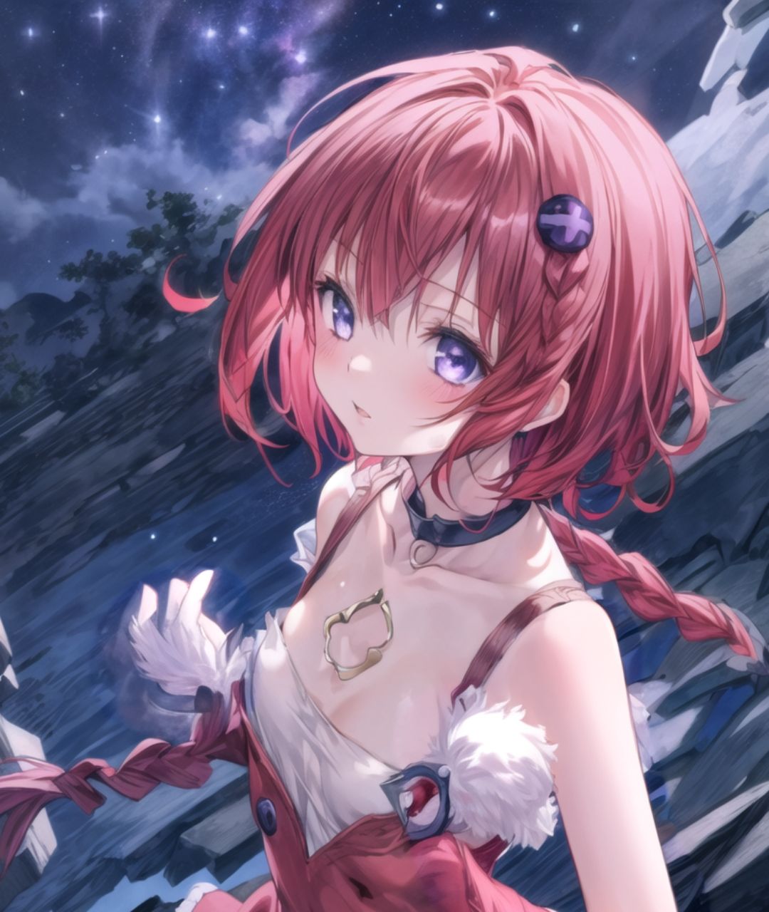 サンプル画像3:美少女たちのひととき・黒〇芽亜（ToLOVEる）(Aark) [d_369777]