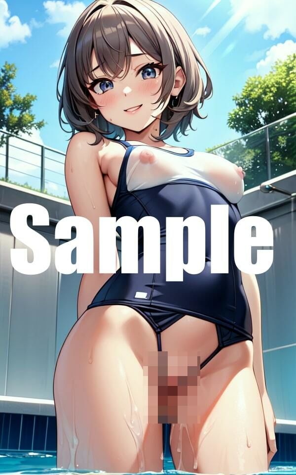 サンプル画像4:スク水美女 スク水の中は濡れ濡れ(エロMAX) [d_369821]