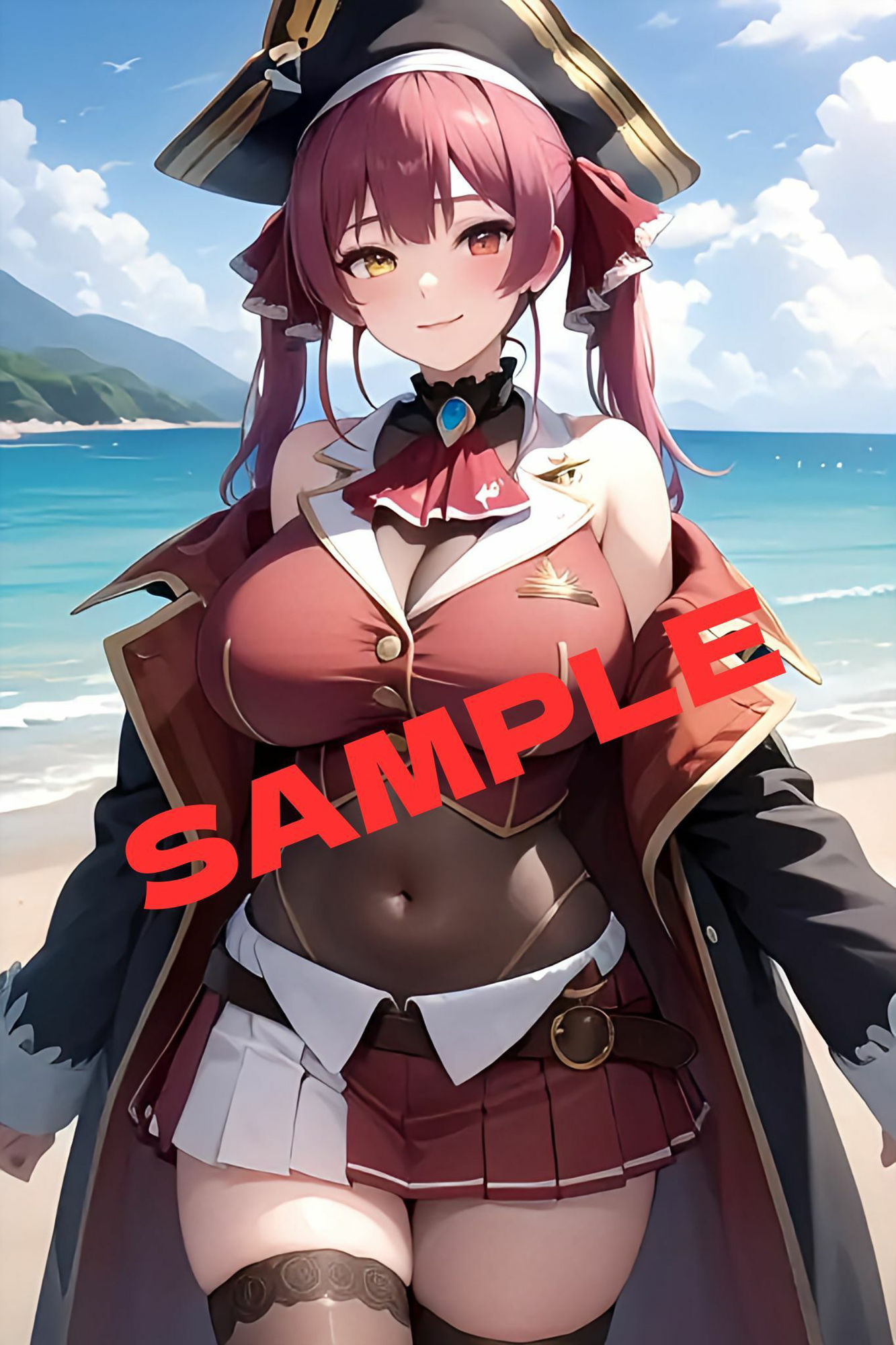 サンプル画像1:宝鐘マ〇ン 一味のエチエチ歓迎会(かわいあい) [d_369830]