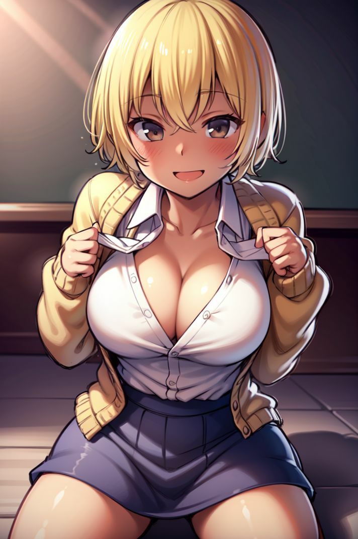 サンプル画像1:巨乳幼馴染ギャルとの密室乳首責め濃厚中出しプレイ(やらシコ) [d_369911]