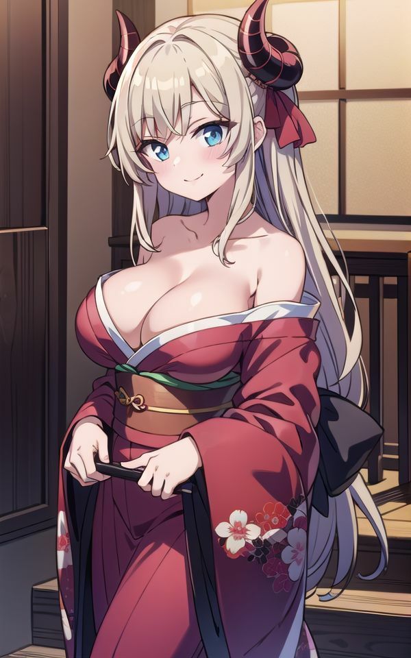 サンプル画像1:巨乳なオニの姫は子供がほしい(ましゅまろしょこら) [d_369919]