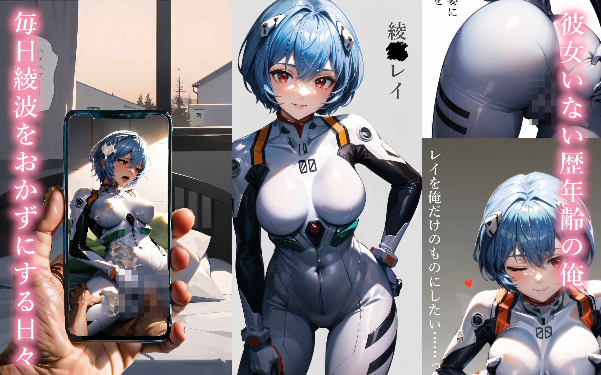 サンプル画像1:綾波コスプレイヤーな後輩とオフパコした話(平野) [d_369922]