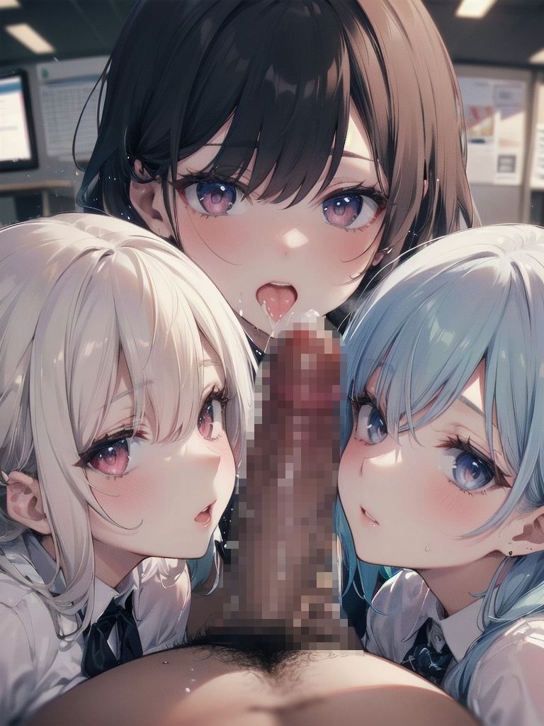 サンプル画像1:巨乳OLとハーレムエッチ(Shotgun Bride) [d_369983]