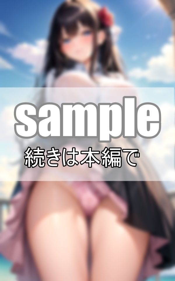 サンプル画像2:はちきれそうな制服越しのチラリズム(みるくしふぉん) [d_370031]