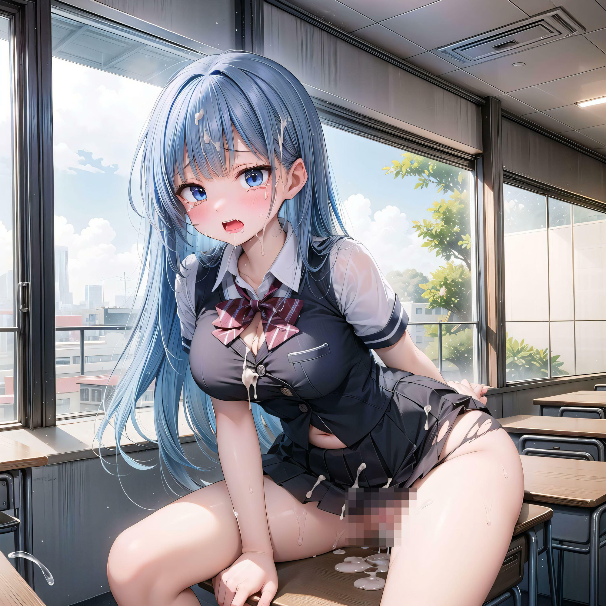 サンプル画像2:今日もどこかで中出しされる(官能ラビリンス) [d_370089]