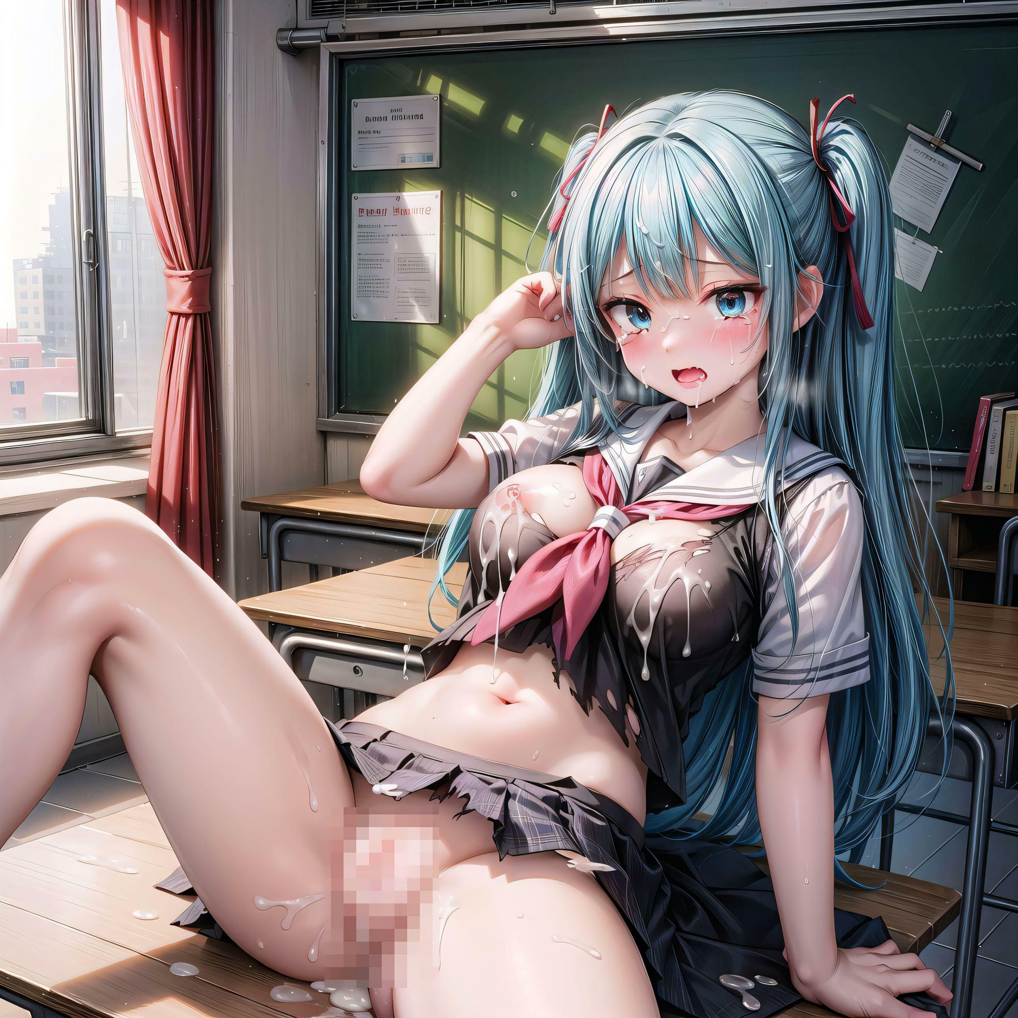 サンプル画像4:今日もどこかで中出しされる(官能ラビリンス) [d_370089]