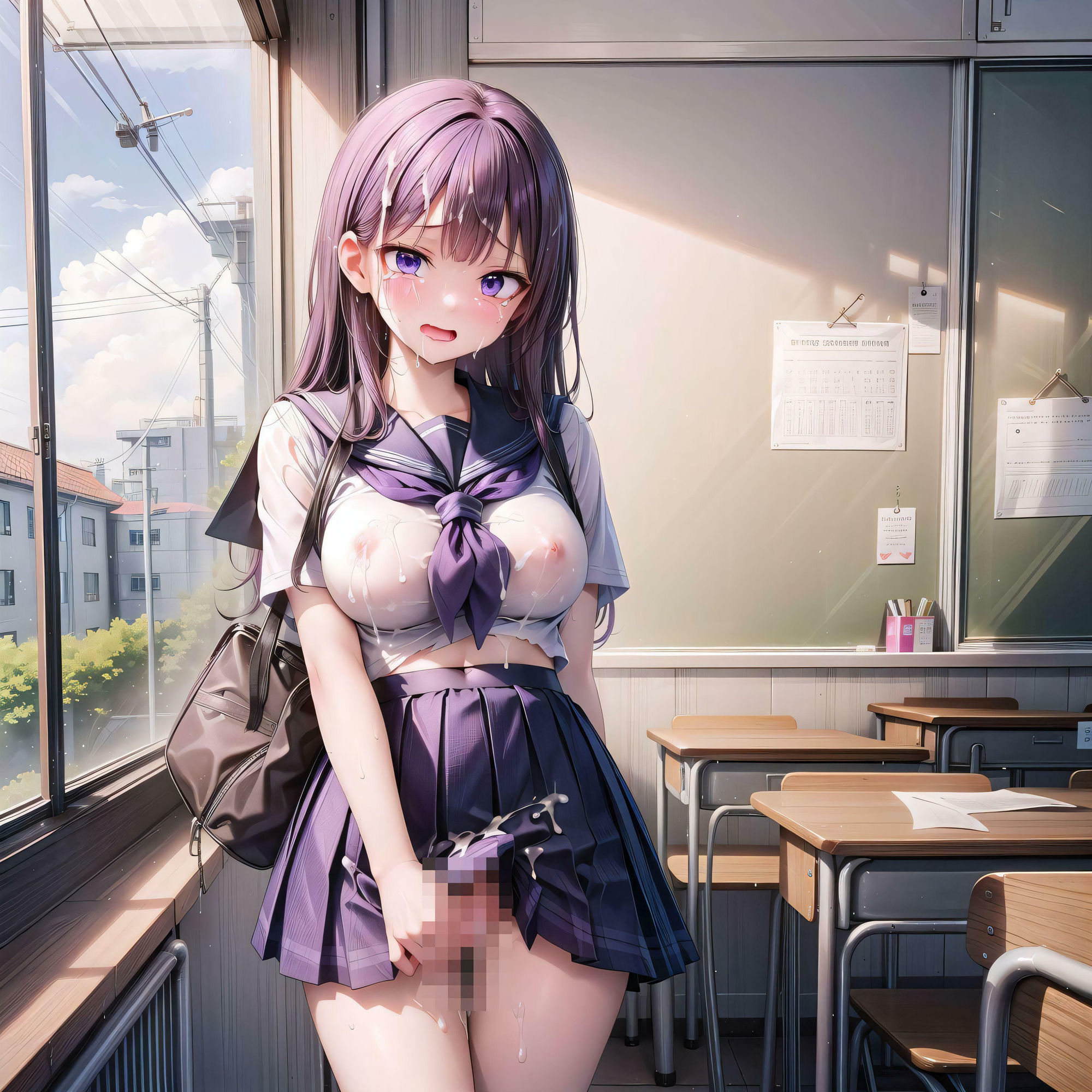 サンプル画像5:今日もどこかで中出しされる(官能ラビリンス) [d_370089]