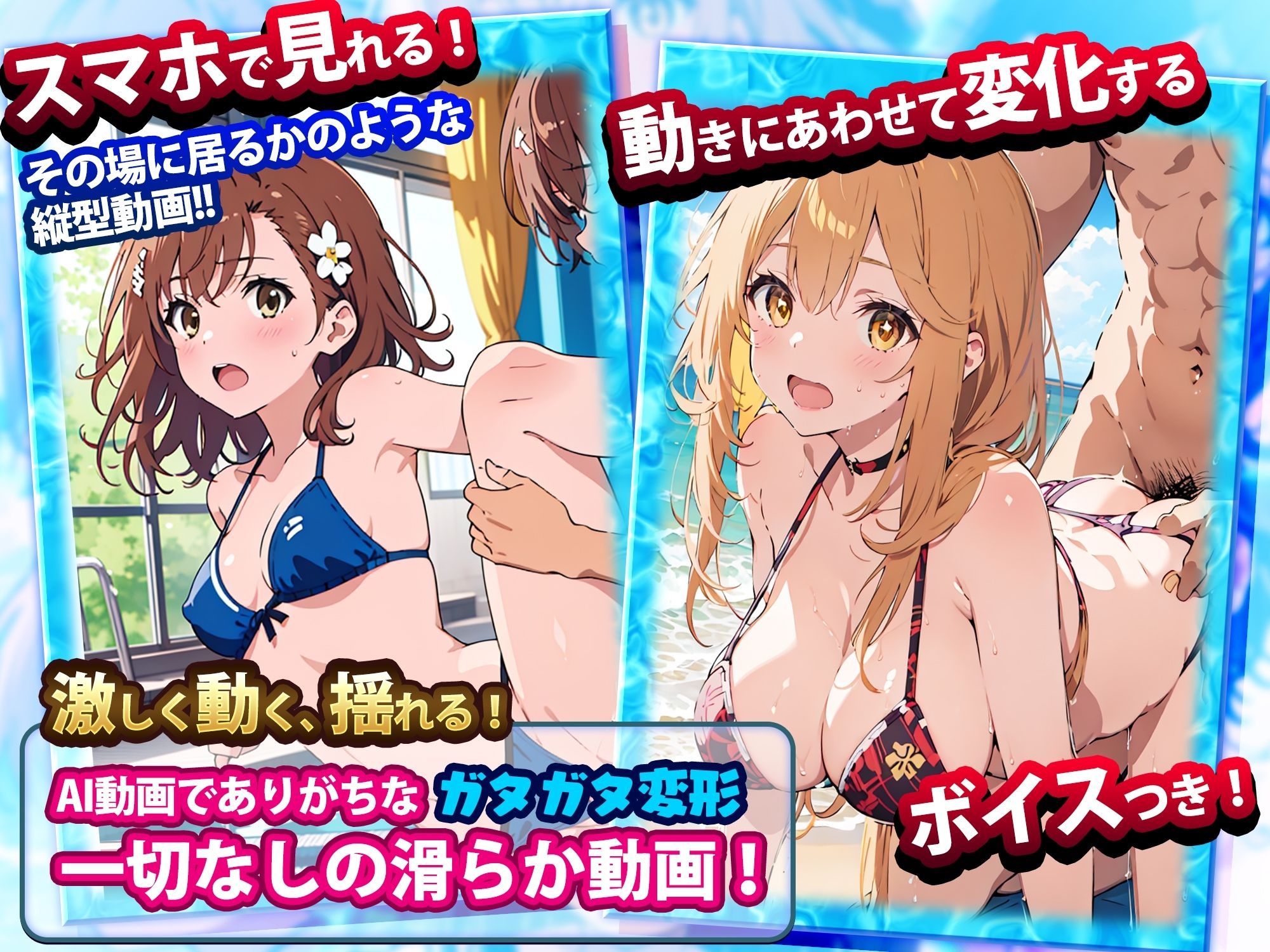 サンプル画像3:【アニメ】とある学園都市の水着性交(ふわふわみるく) [d_370124]