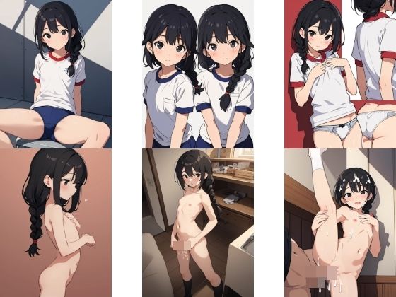 サンプル画像1:三つ編みJ○ちゃんの秘密ver.3体操服編(じぇいまる) [d_370141]