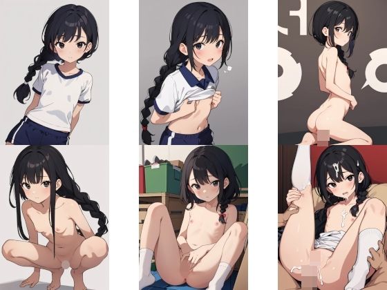 サンプル画像4:三つ編みJ○ちゃんの秘密ver.3体操服編(じぇいまる) [d_370141]