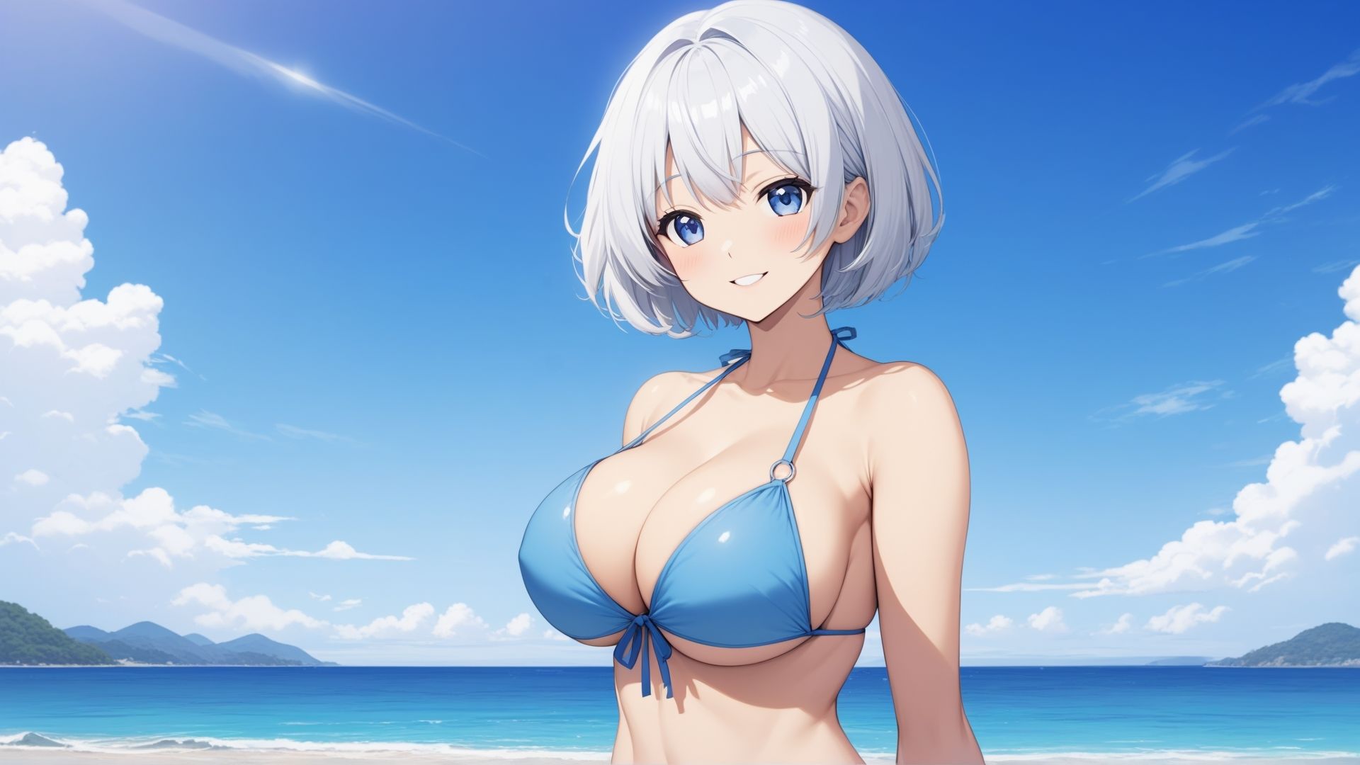 サンプル画像1:思い出のあの日の渚(あっさむむ) [d_370207]