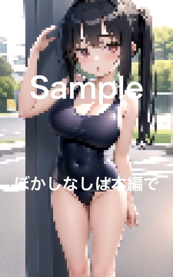 サンプル画像5:ロリっ子スク水デカパイ娘たちが大集合(Dream Pixels) [d_370253]