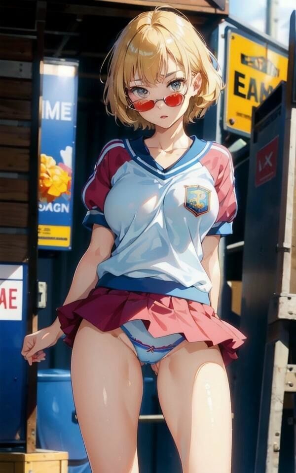 サンプル画像4:妹が応援 妄想っ娘 下着がモロ見え227枚(妄想性癖) [d_370301]