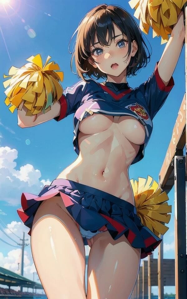 サンプル画像5:妹が応援 妄想っ娘 下着がモロ見え227枚(妄想性癖) [d_370301]