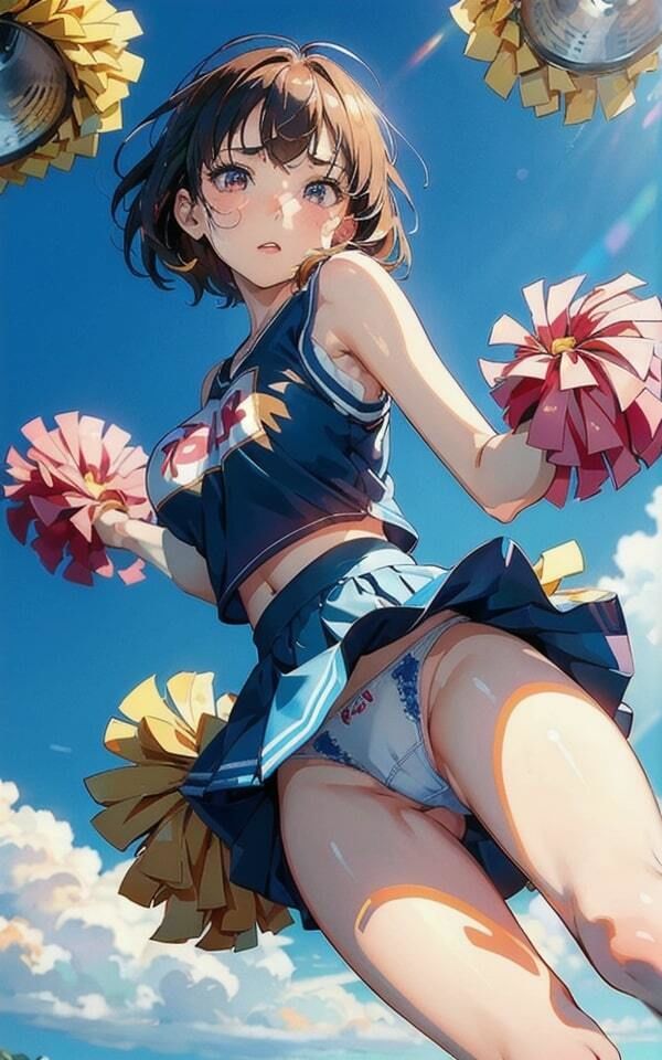 サンプル画像6:妹が応援 妄想っ娘 下着がモロ見え227枚(妄想性癖) [d_370301]