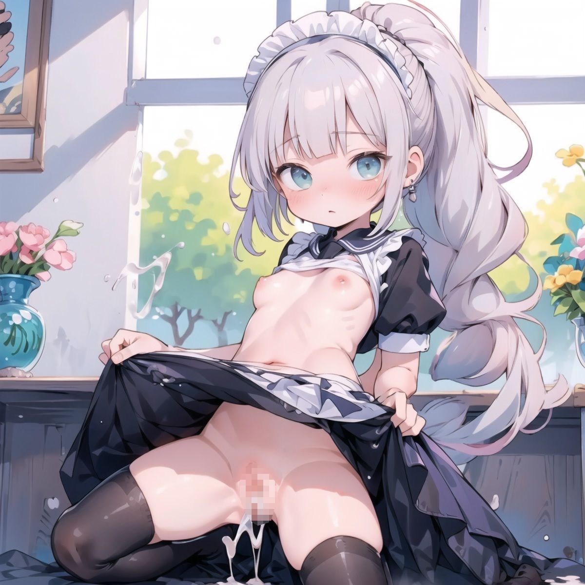 サンプル画像4:彼女とメイドぷれい画像集part4(ロリ画廊) [d_370308]