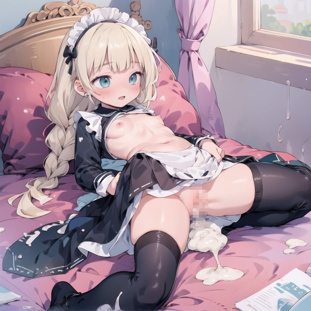 サンプル画像2:彼女とメイドぷれい画像集part5(ロリ画廊) [d_370311]