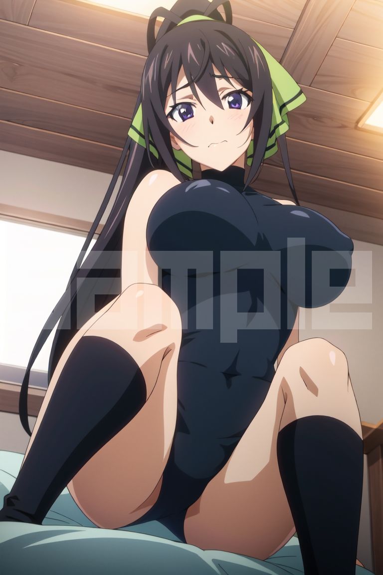 サンプル画像3:ほうきの夜伽 パイロットスーツ接待編(排便量管理人) [d_370376]