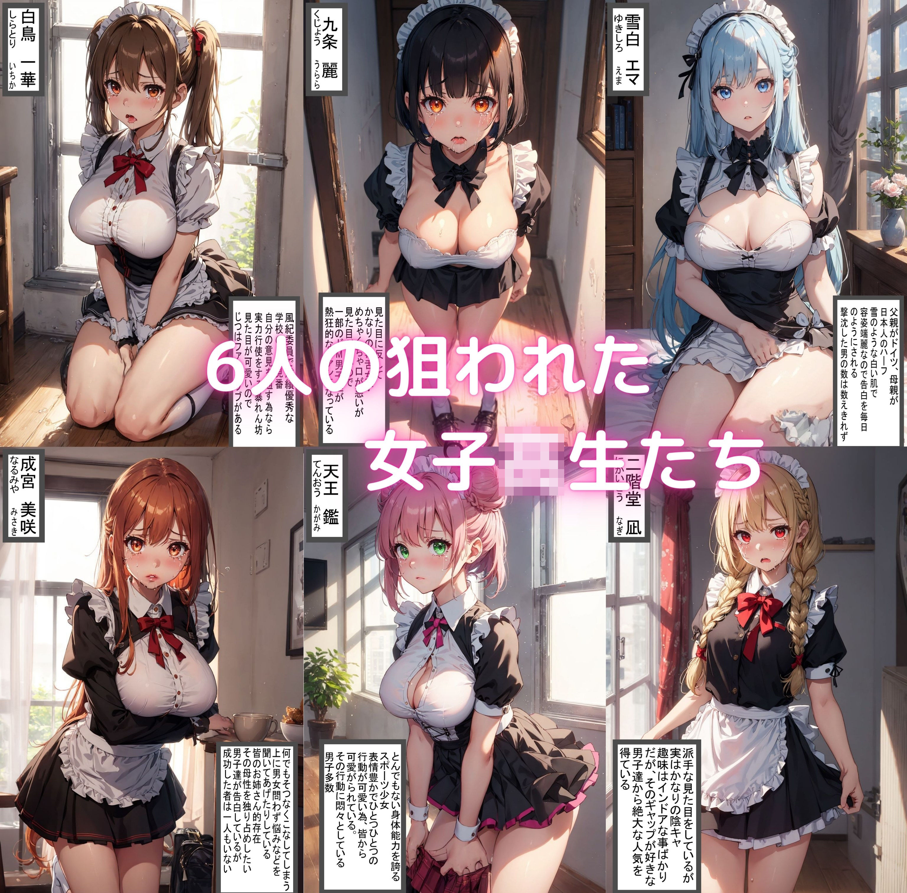 サンプル画像1:全員わからせ調教屋敷【調教学園編】(ゆゆの森) [d_370491]