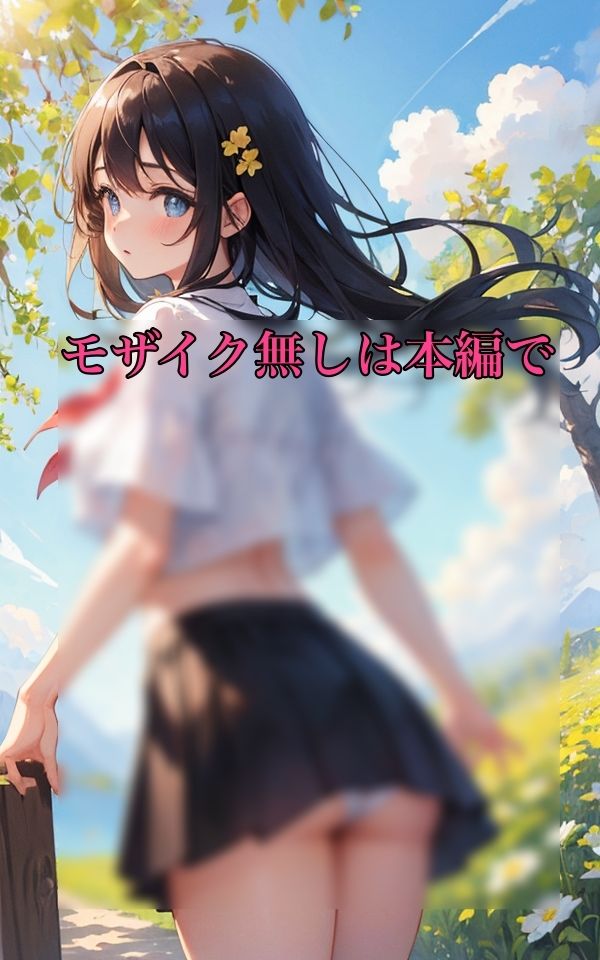 サンプル画像5:風に吹かれてチラ見えパンチラ(淫乱戦士) [d_370519]