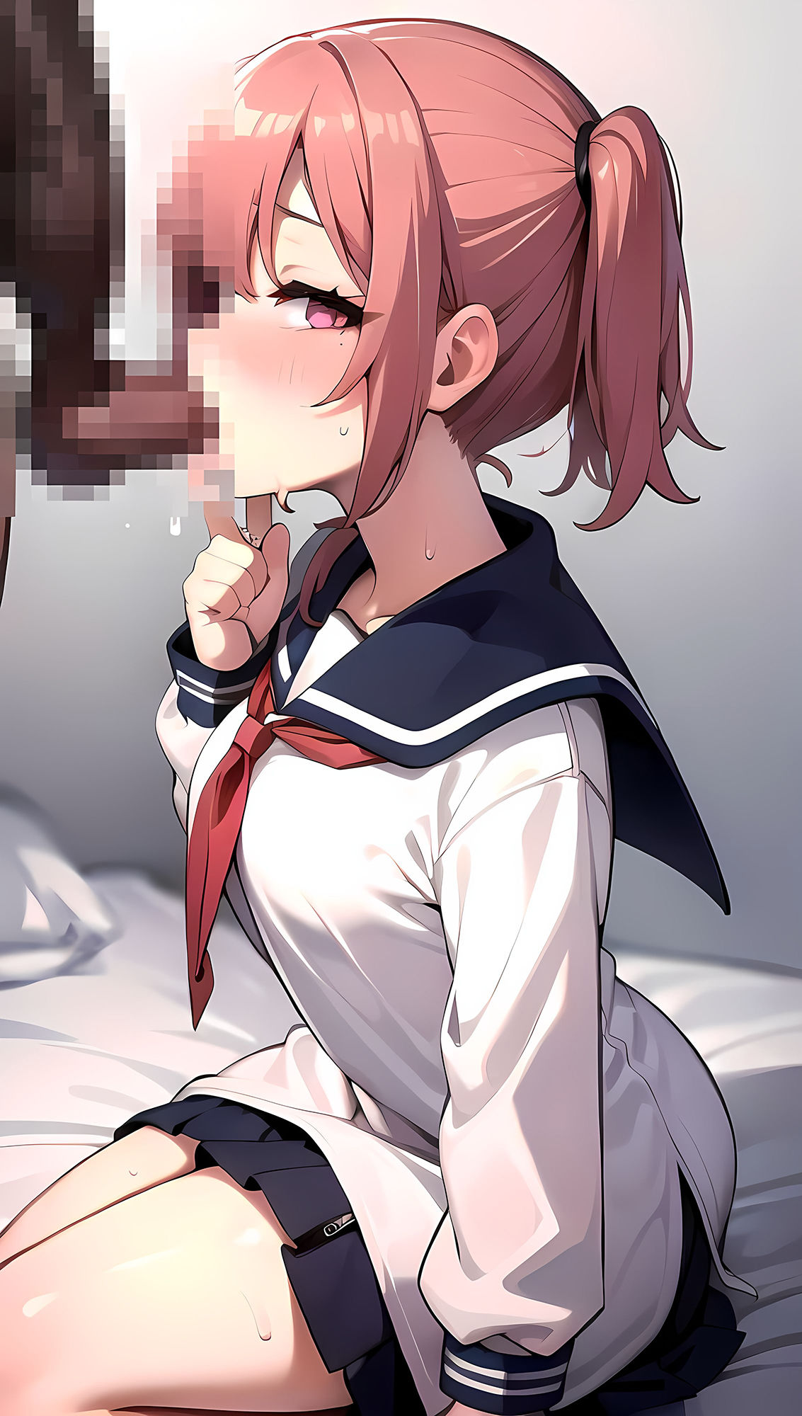 サンプル画像4:同級生にフェラして貰った(AI-666-) [d_370531]