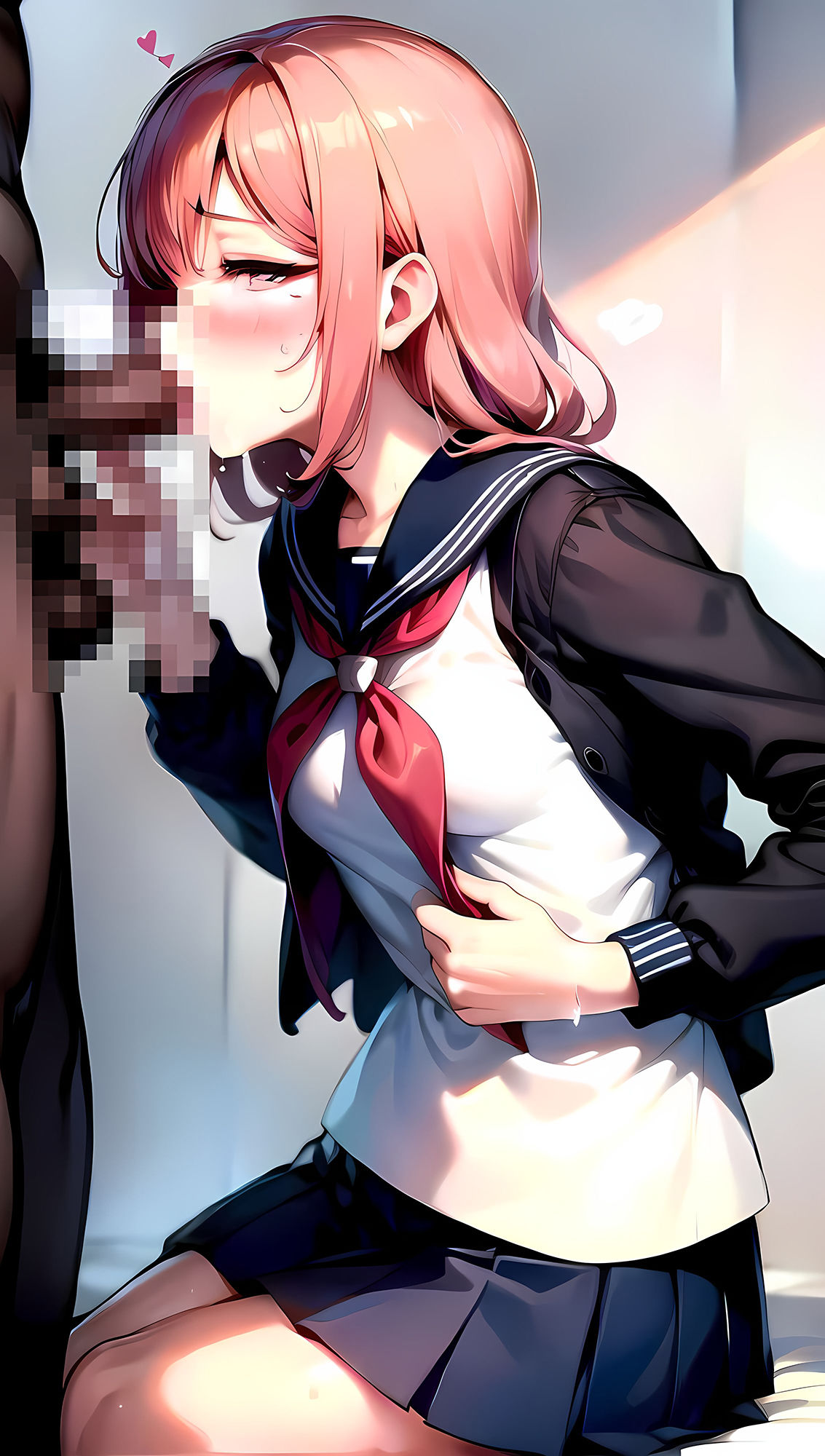 サンプル画像5:同級生にフェラして貰った(AI-666-) [d_370531]