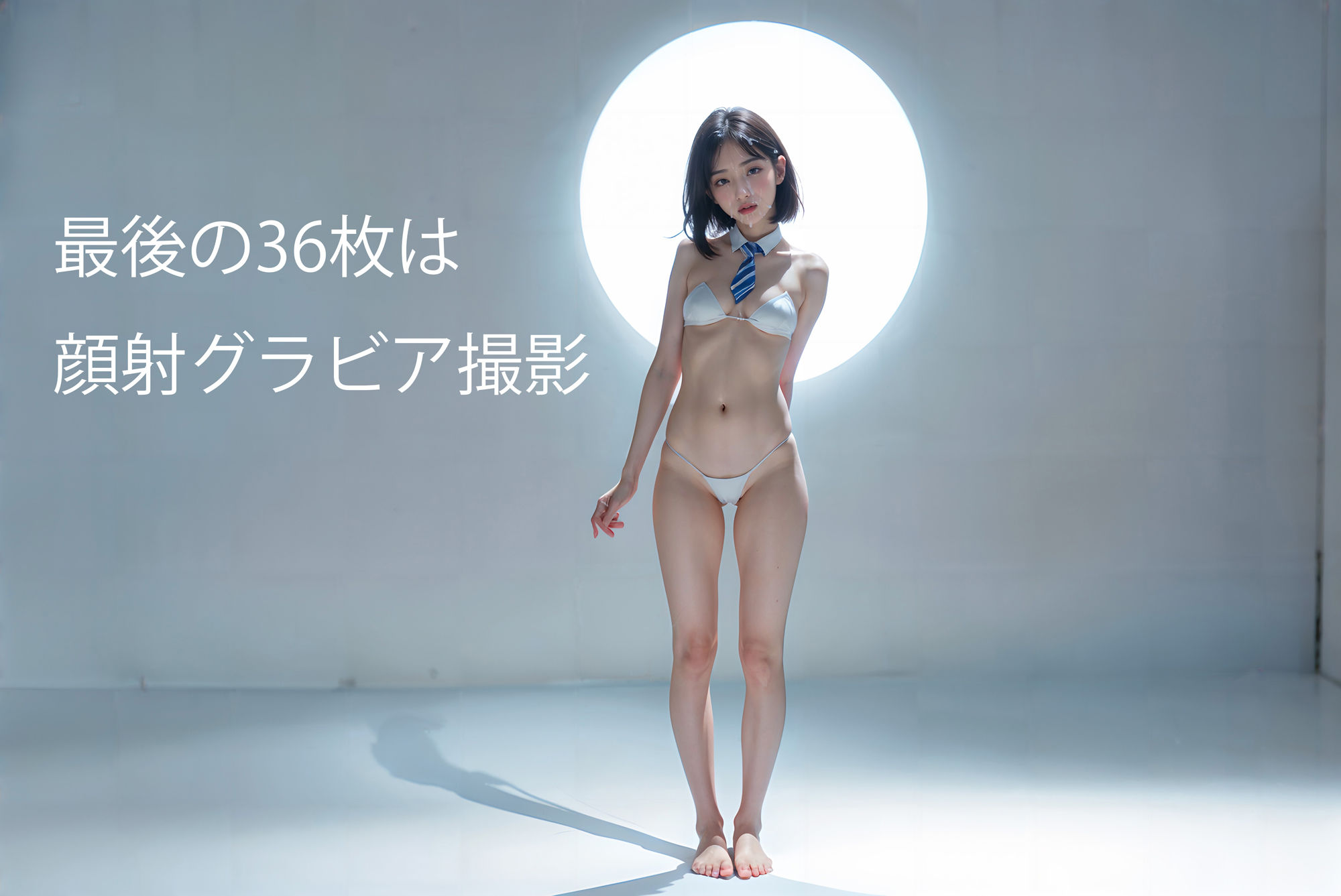 サンプル画像5:【大容量・高品質】野外で顔射される美少女 Vol.2(Fetishism AI) [d_370537]